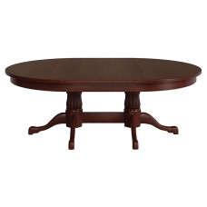 Reeded Tulip Double Pedestal Dining Table