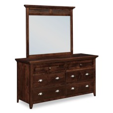 Cottage Short 6 Drawer Dresser