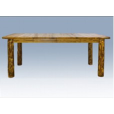 Glacier Country 4 Post Legged Dining Table with Leaves