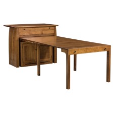 Boulder Creek Frontier Island Buffet with Pull Out Table