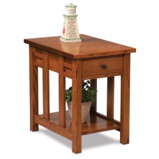 Kascade Open End Table with Drawer