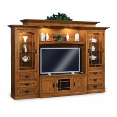Manhattan Mission 6 Piece TV Wall Unit