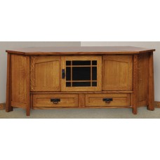 Modesto 69" 3 Door 2 Drawer Corner TV Stand