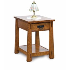 Modesto Open End Table with Drawer