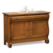 Old Classic Sleigh Enclosed Sofa Table
