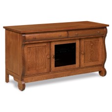 Old Classic Sleigh 60" 3 Door 2 Drawer TV Stand