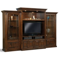 Victorian 3 Piece TV Wall Unit with Bookcases