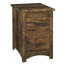 Barn Floor 2 Drawer File Cabinet