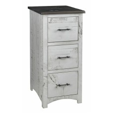 Barn Floor 3 Drawer File Cabinet
