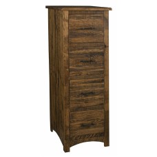 Barn Floor 4 Drawer File Cabinet