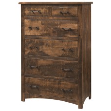 Barn Floor Mission Chest of Drawers