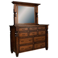 Belmont 10 Drawer Mule Dresser
