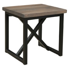 Boat Wood End Table