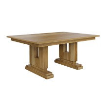 WW Boca Double Pedestal Dining Table