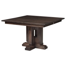 Bungalow Single Pedestal Dining Table