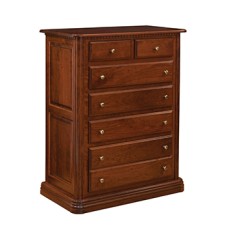 Colonial 6 Drawer Chest