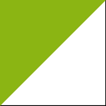 Lime Green/White 
