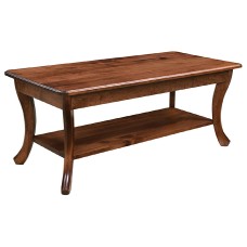 Curved Leg Coffee Table