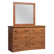 Dutch Standard 6 Drawer Dresser