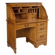 42" Noble Mission Rolltop Desk