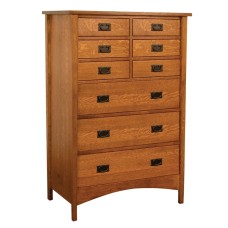 Arts & Crafts Mission Chest of Drawers