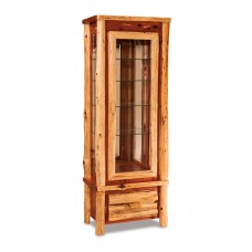 Fireside Rustic Curio Cabinet
