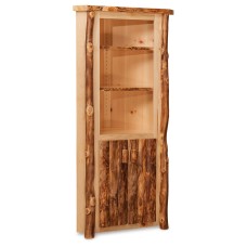 Fireside Rustic Small Corner Cabinet