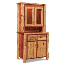 Fireside Rustic Small Kitchen Hutch