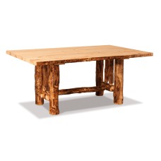 Fireside Rustic Trestle Table