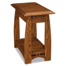 Boulder Creek Open Chair Side End Table - QUICK SHIP