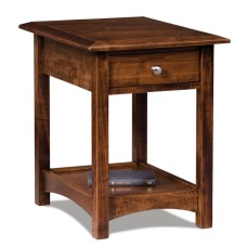 Finland Open End Table with Drawer