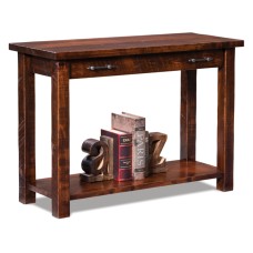 Houston Open Sofa Table with Drawer and Shelf