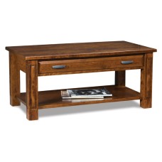 Lexington Open Coffee Table with Drawer
