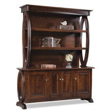 Saratoga  4 Door Backbar with Hutch Top