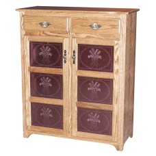 Eden 2 Drawers & Copper Inserts Pie Safe