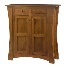Arts & Crafts with Reverse Panels Storage Cabinet