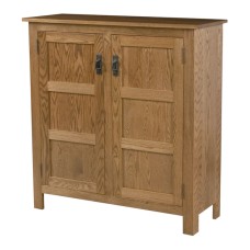 Mission Style 2-Door 3-Reverse Panel Pie Safe