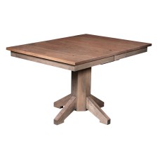 Hoosier Mission Single Pedestal Dining Table