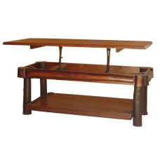 Hickory Coffee Table Solid Lift Top
