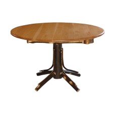 Round Farmers Single Pedestal Table