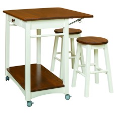 Guest Server with Bar Stools