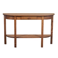 Mission Half Oval Table