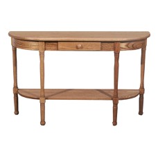 Spindle Half Oval Table