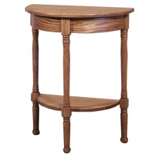 Spindle Half Round Table