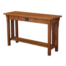 Camden Mission Open Sofa Table