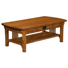 Craftsman Mission Open Coffee Table