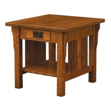 Elliot Mission Open End Table