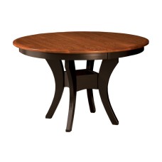 Imperial Single Pedestal Dining Table - QUICK SHIP