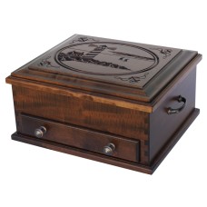 Jewelry Chest with Lighthouse Lid