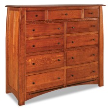 Boulder Creek  11 Drawer Double Chest